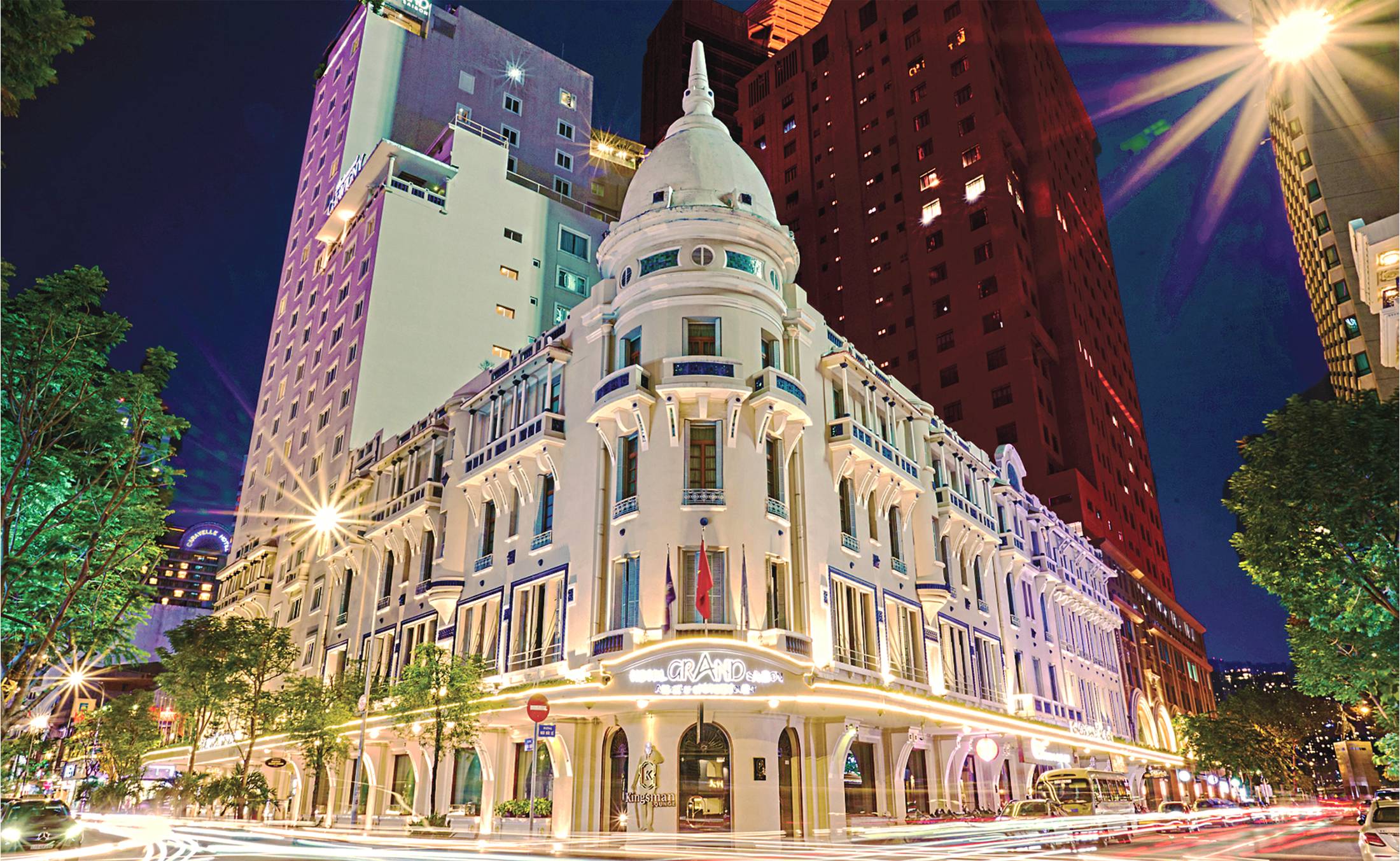 Hotel Grand Saigon website preview